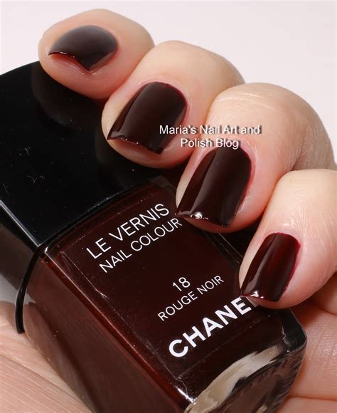 chanel rouge noir nail polish dupe|chanel rouge noir 18 dupe.